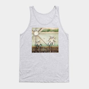 Sun And Palm Trees Tank Top